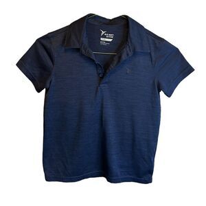 5 for $25🔥XS (5T) Old Navy Half Button Navy Blue Shirt